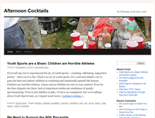 Tablet Screenshot of afternooncocktails.com
